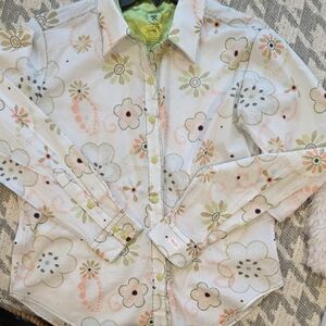 Floral Button-Up Shirt